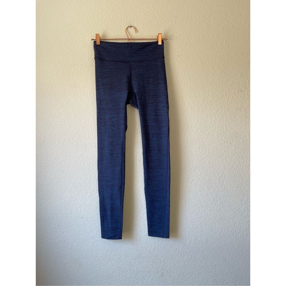 Outdoor voices blue printed‎ leggings size small